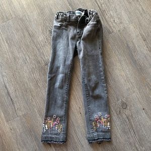Floral old navy jeans